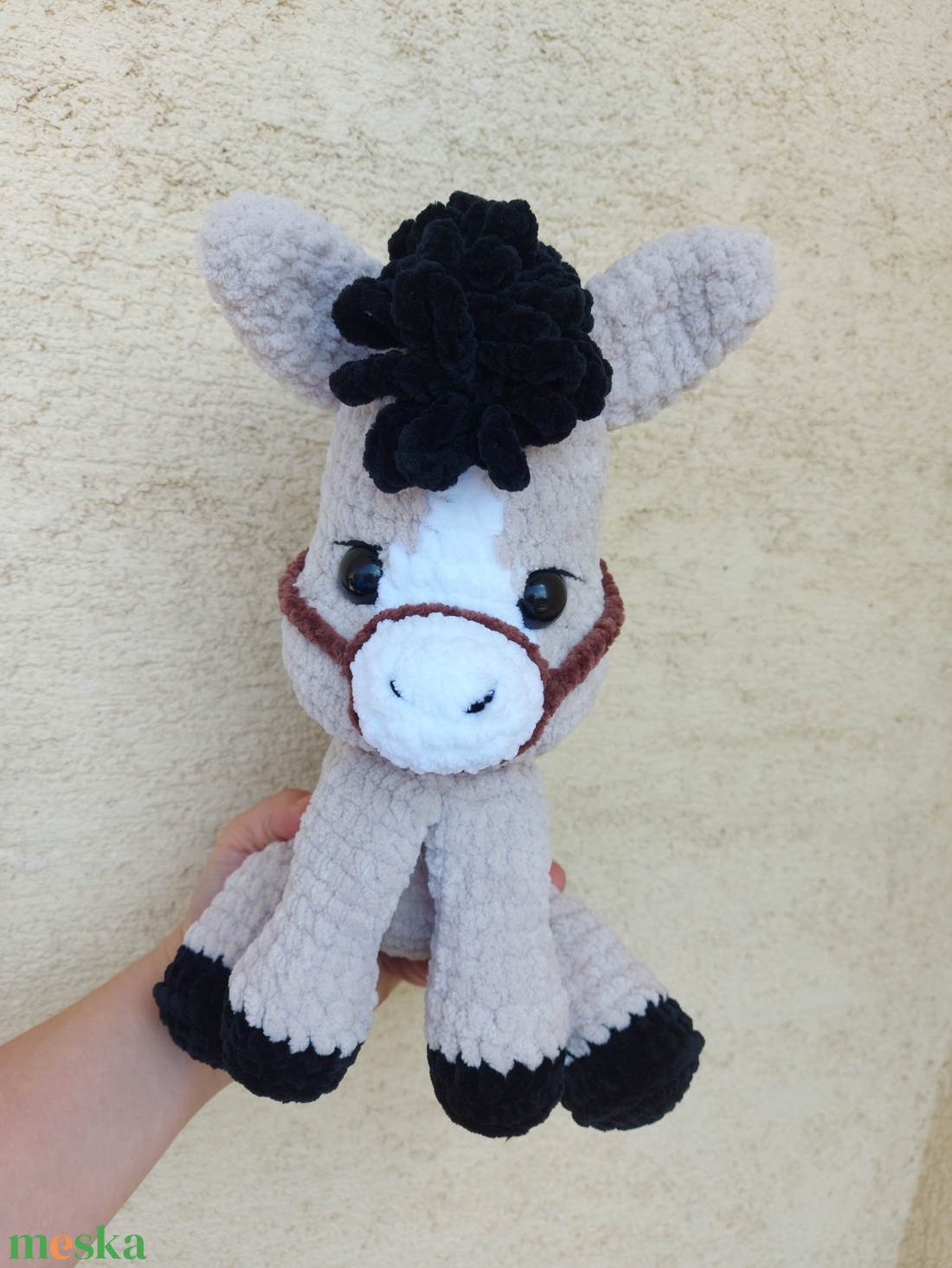 Horgolt póniló - játék & sport - plüssállat & játékfigura - ló - Meska.hu