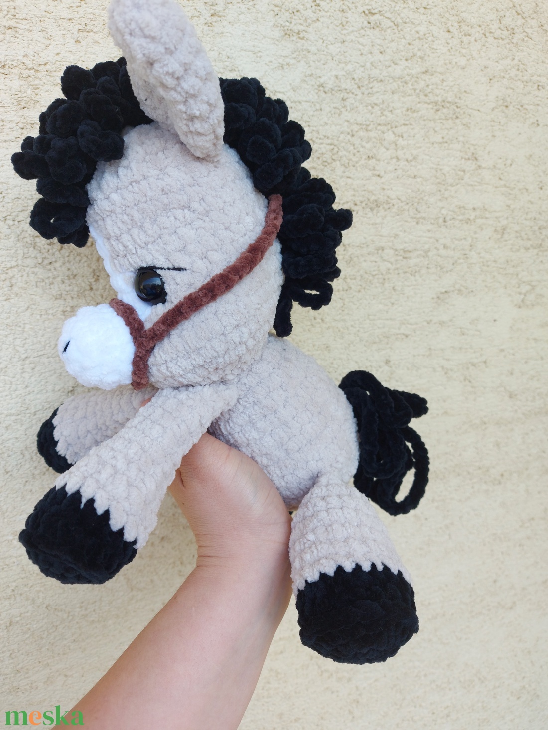 Horgolt póniló - játék & sport - plüssállat & játékfigura - ló - Meska.hu