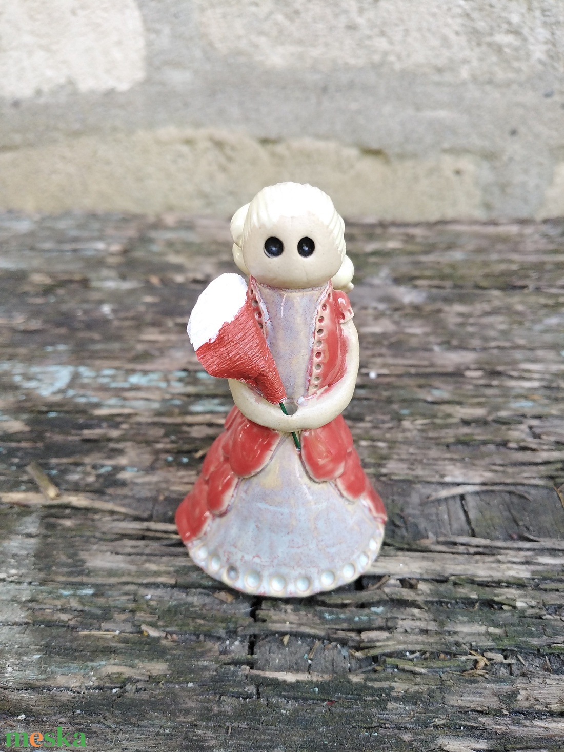 Lady Rose - művészet - szobor - kerámia - Meska.hu
