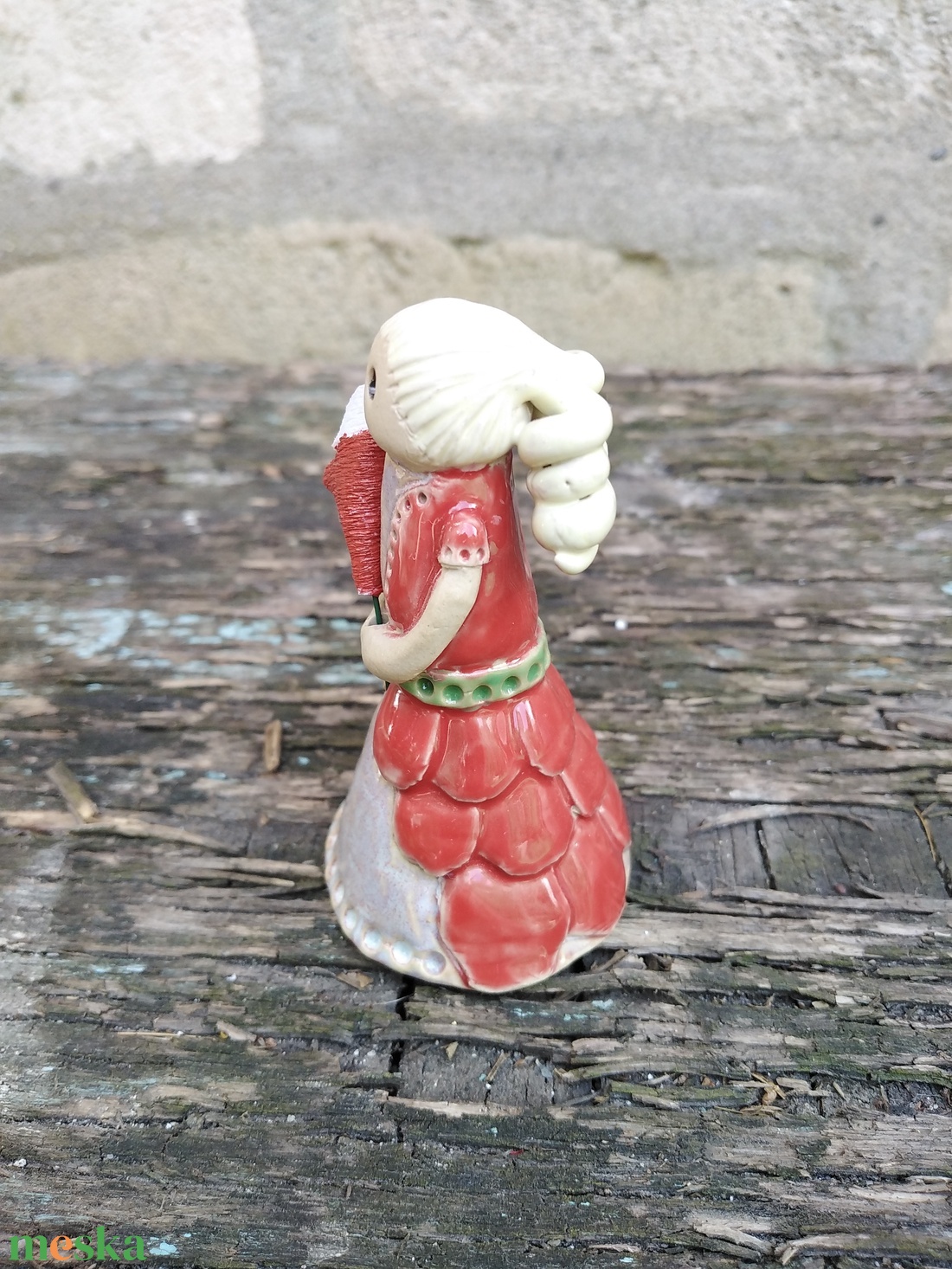 Lady Rose - művészet - szobor - kerámia - Meska.hu