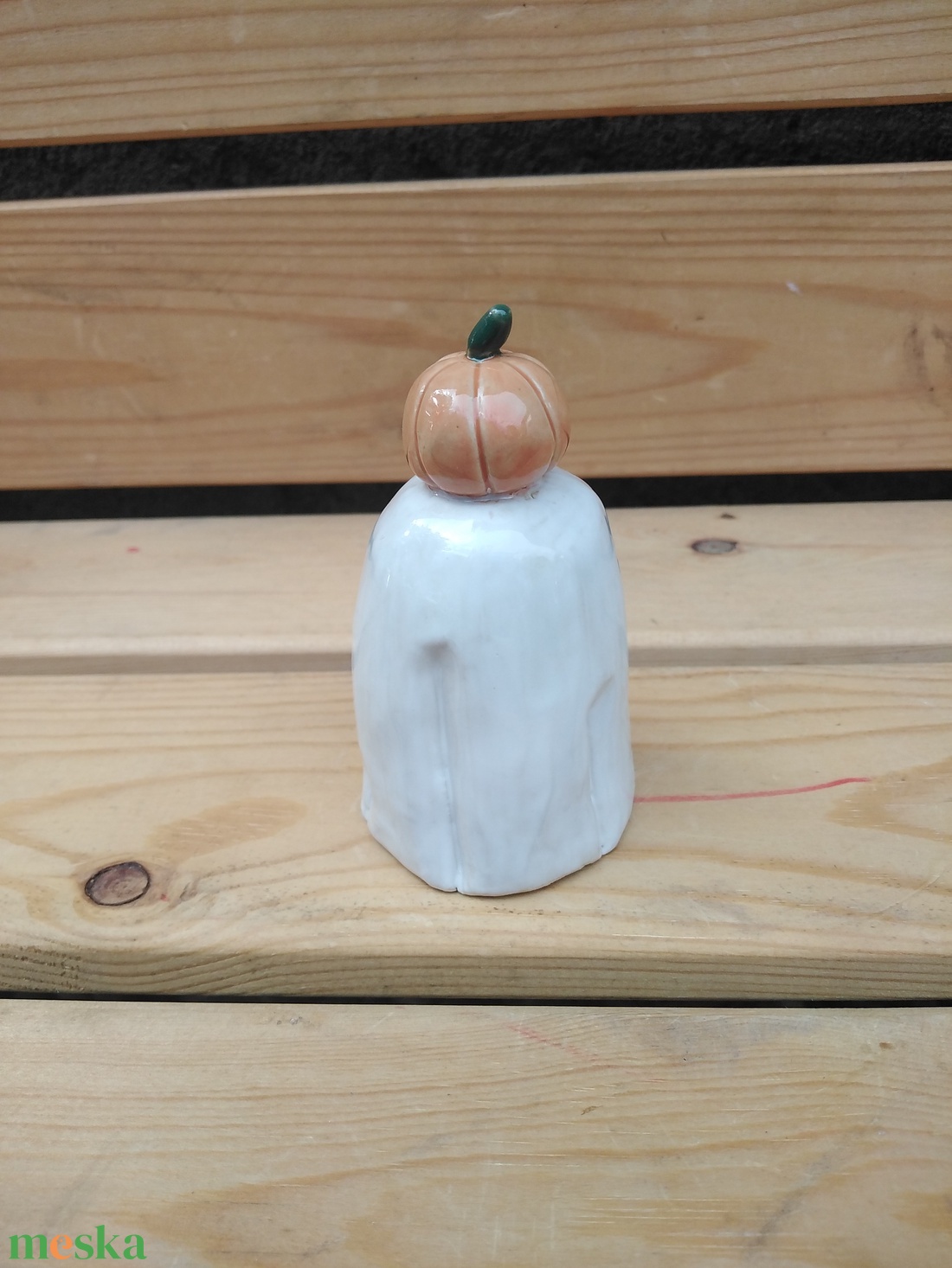 Szellem mini tökkel - otthon & életmód - dekoráció - halloween - halloweeni asztaldísz - Meska.hu Szellem mini tökkel - otthon & életmód - dekoráció - halloween - halloweeni asztaldísz - Meska.hu