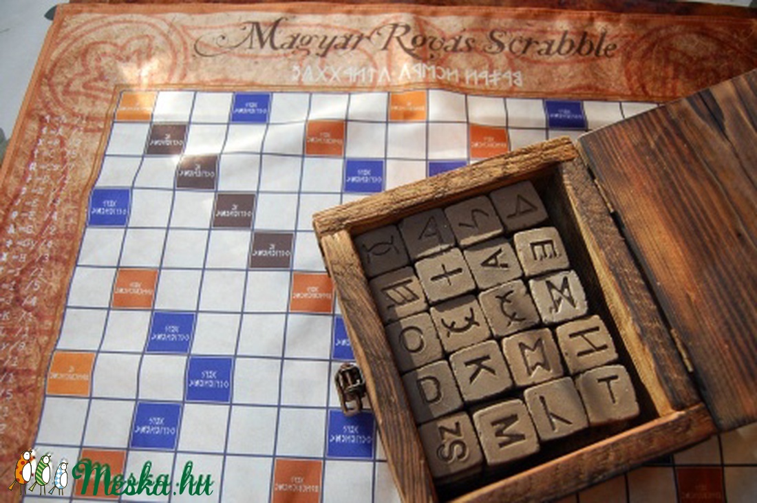 Magyar Rovás Szó Mozaik (Rovás Scrabble)  -  Rovásírást oktató szójáték  -  - Meska.hu