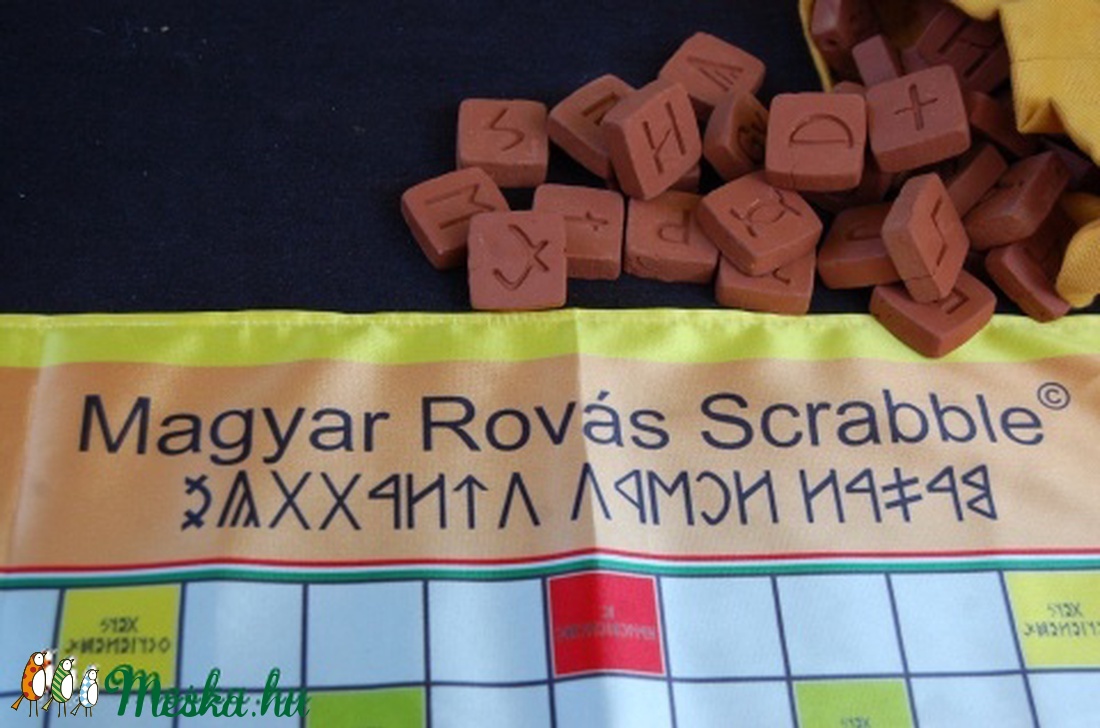 Magyar Rovás Szó Mozaik (Rovás Scrabble)  -  Rovásírást oktató szójáték  -  - Meska.hu