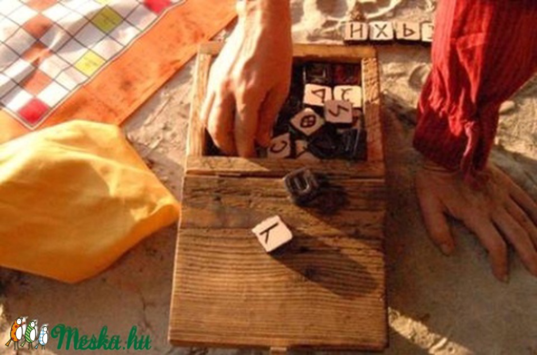 Magyar Rovás Szó Mozaik (Magyar Rovás Scrabble)  -  Rovásírást oktató szójáték  -  - Meska.hu
