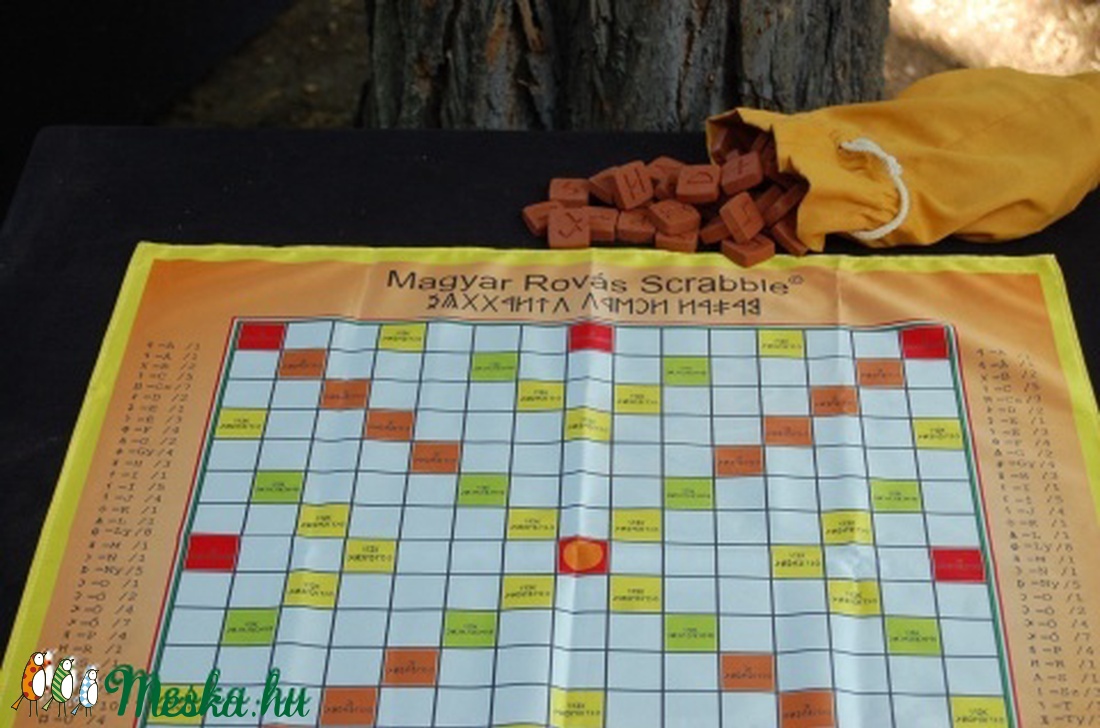 Magyar Rovás Szó Mozaik (Rovás Scrabble)  -  Rovásírást oktató szójáték  -  - Meska.hu