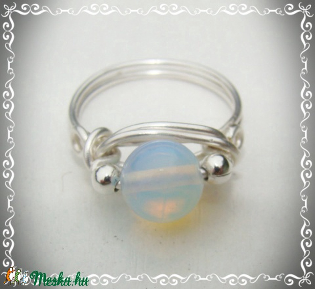 Opalit gyűrű -  - Meska.hu