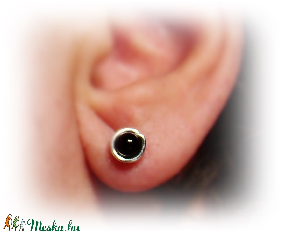 Türkenit bedugós fülbevaló -  - Meska.hu