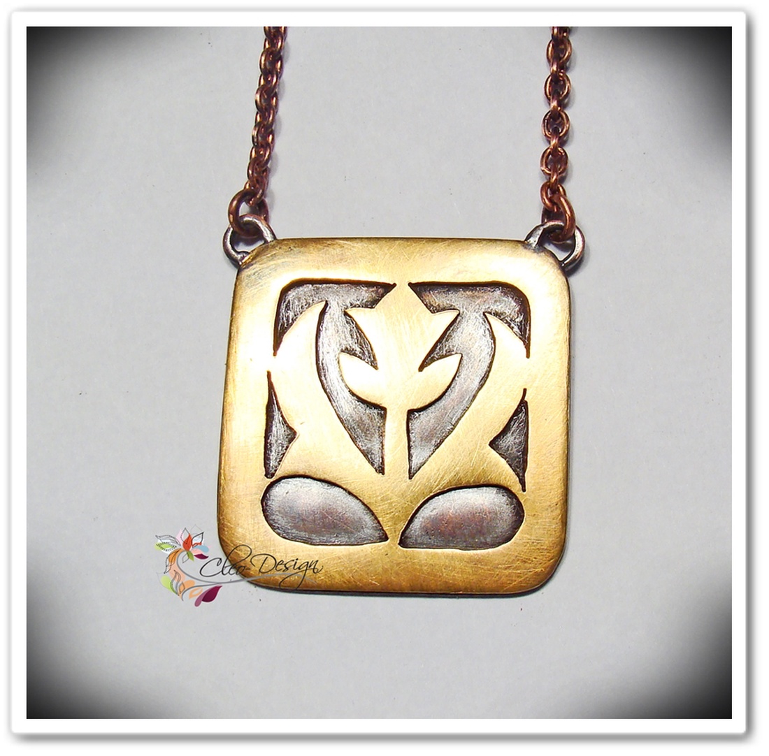 Tulipános medál -  - Meska.hu