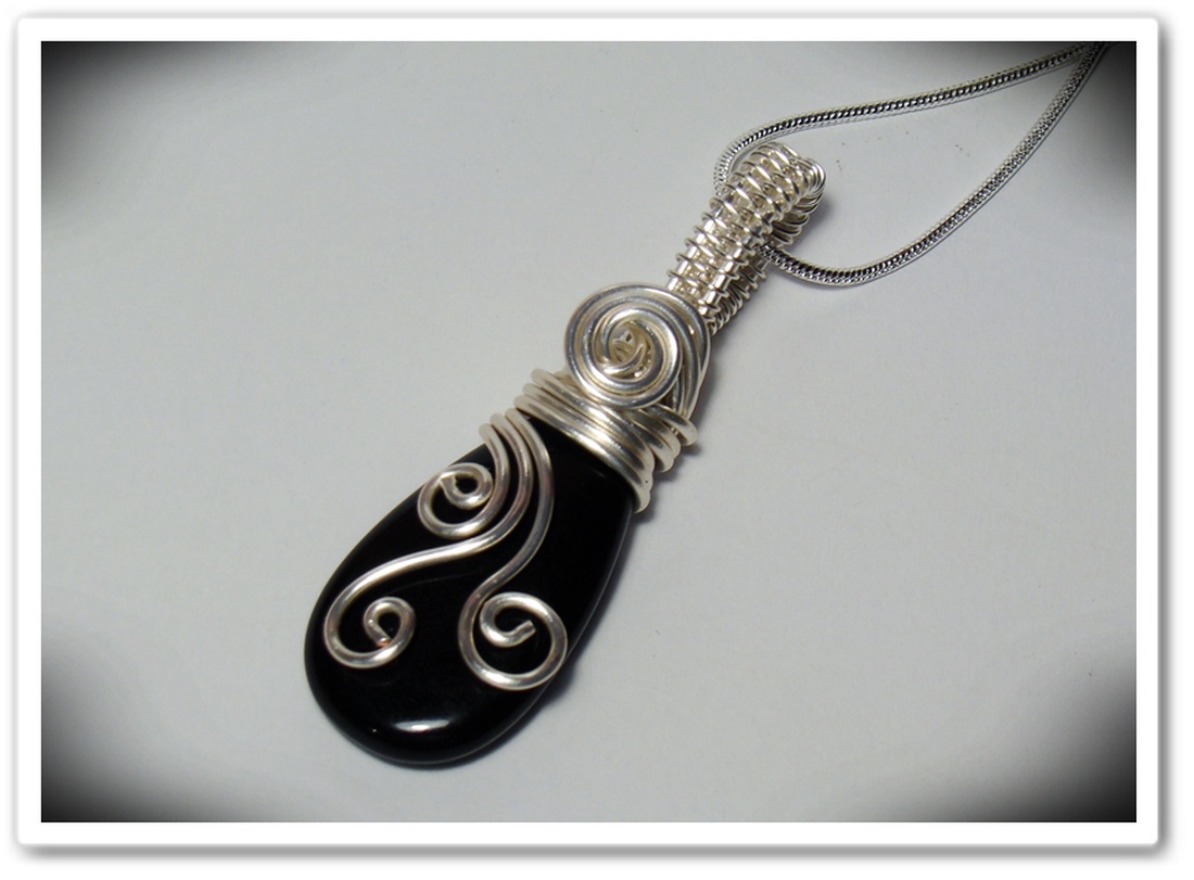 Ezüstözött, nikkelmentes ónix szett díszdobozban -  - Meska.hu