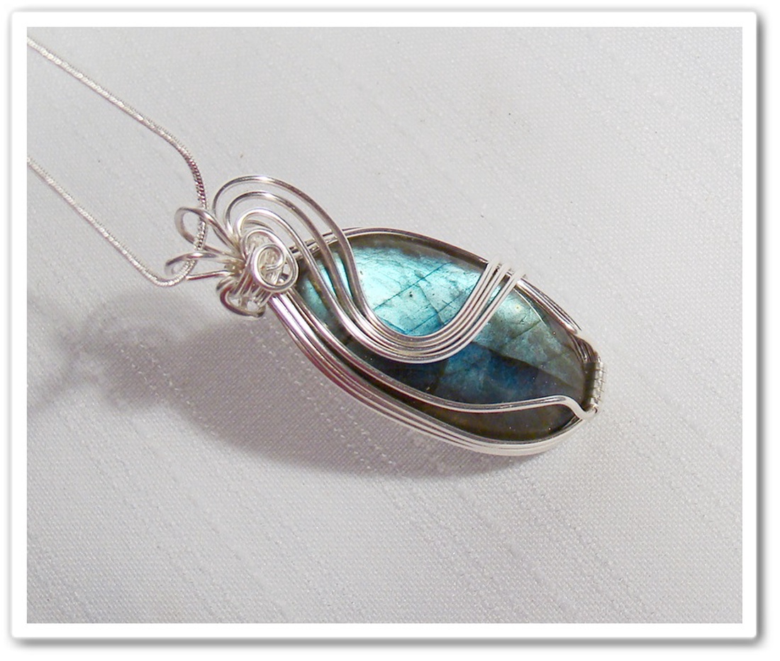 Labradorit medál -  - Meska.hu