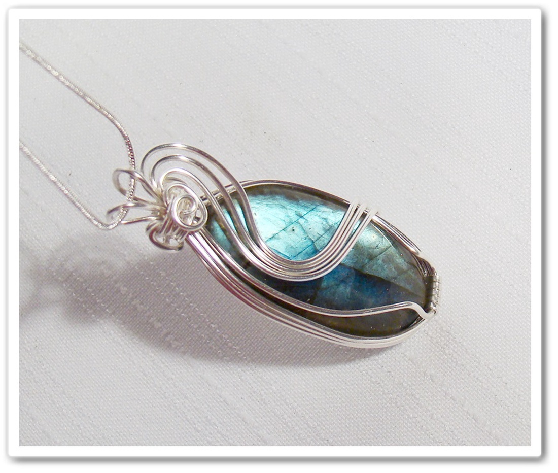 Labradorit medál -  - Meska.hu