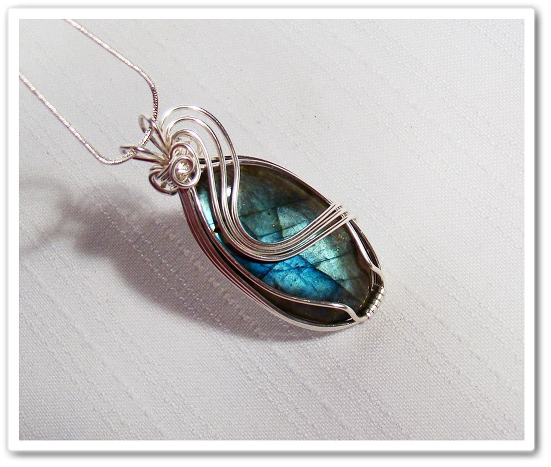 Labradorit medál -  - Meska.hu