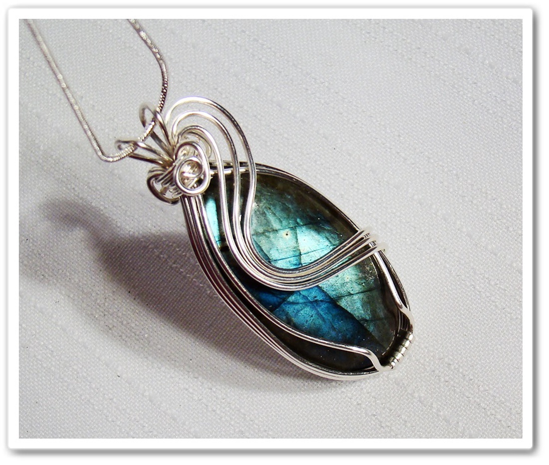 Labradorit medál -  - Meska.hu