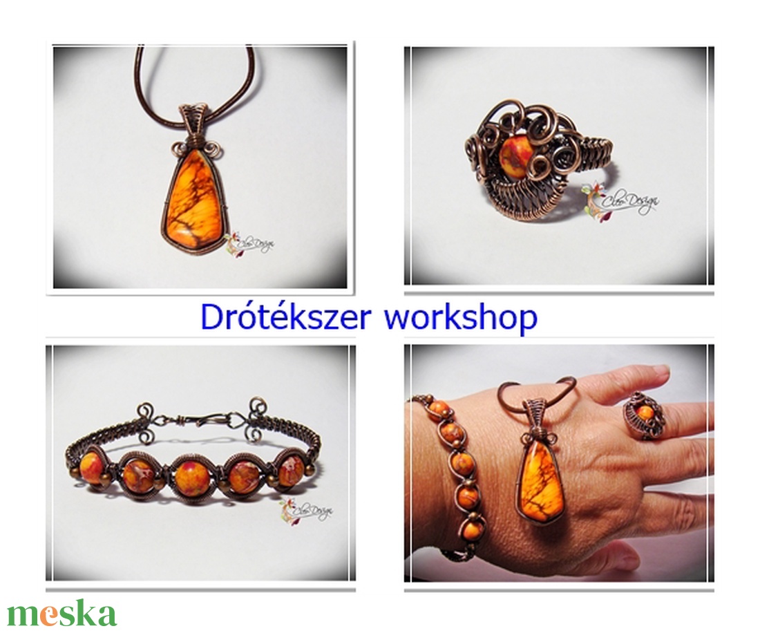 Drótékszer készítő workshop - diy (csináld magad) - workshop & tanfolyam - Meska.hu Drótékszer készítő workshop - diy (csináld magad) - workshop & tanfolyam - Meska.hu