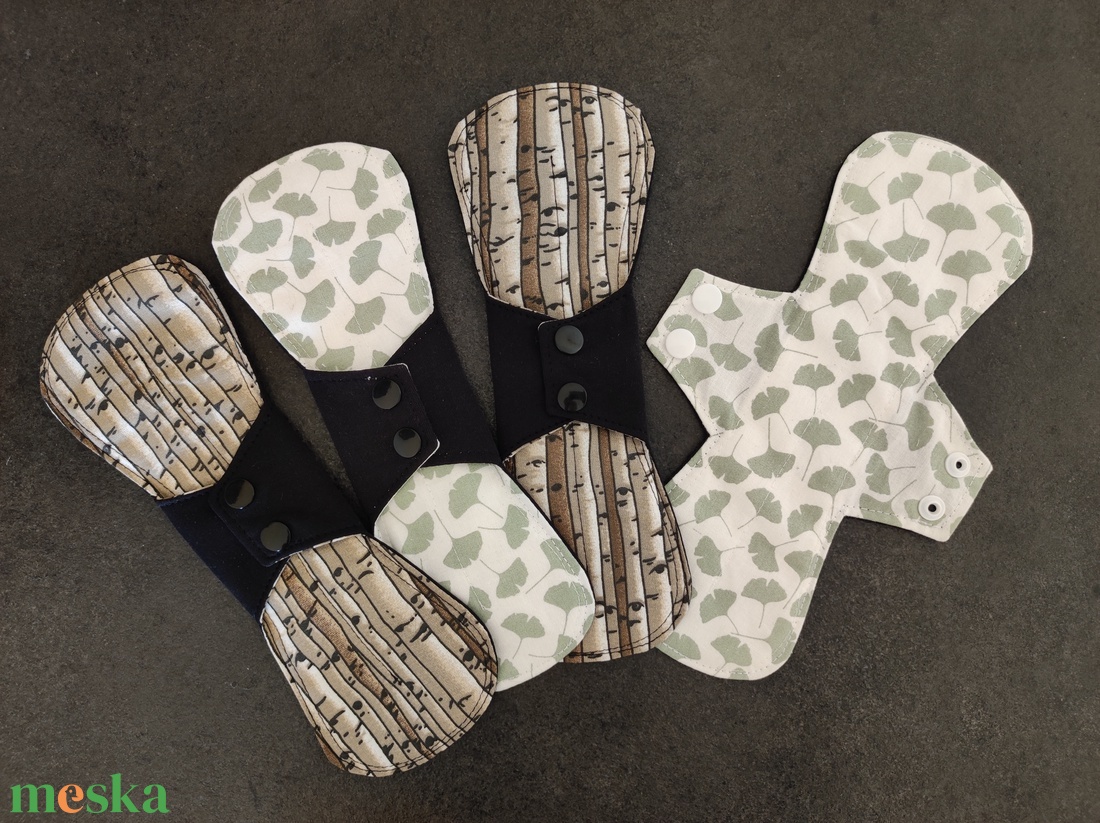 Mosható betét - Gingko - szépségápolás - intim higiénia - intimbetét - Meska.hu