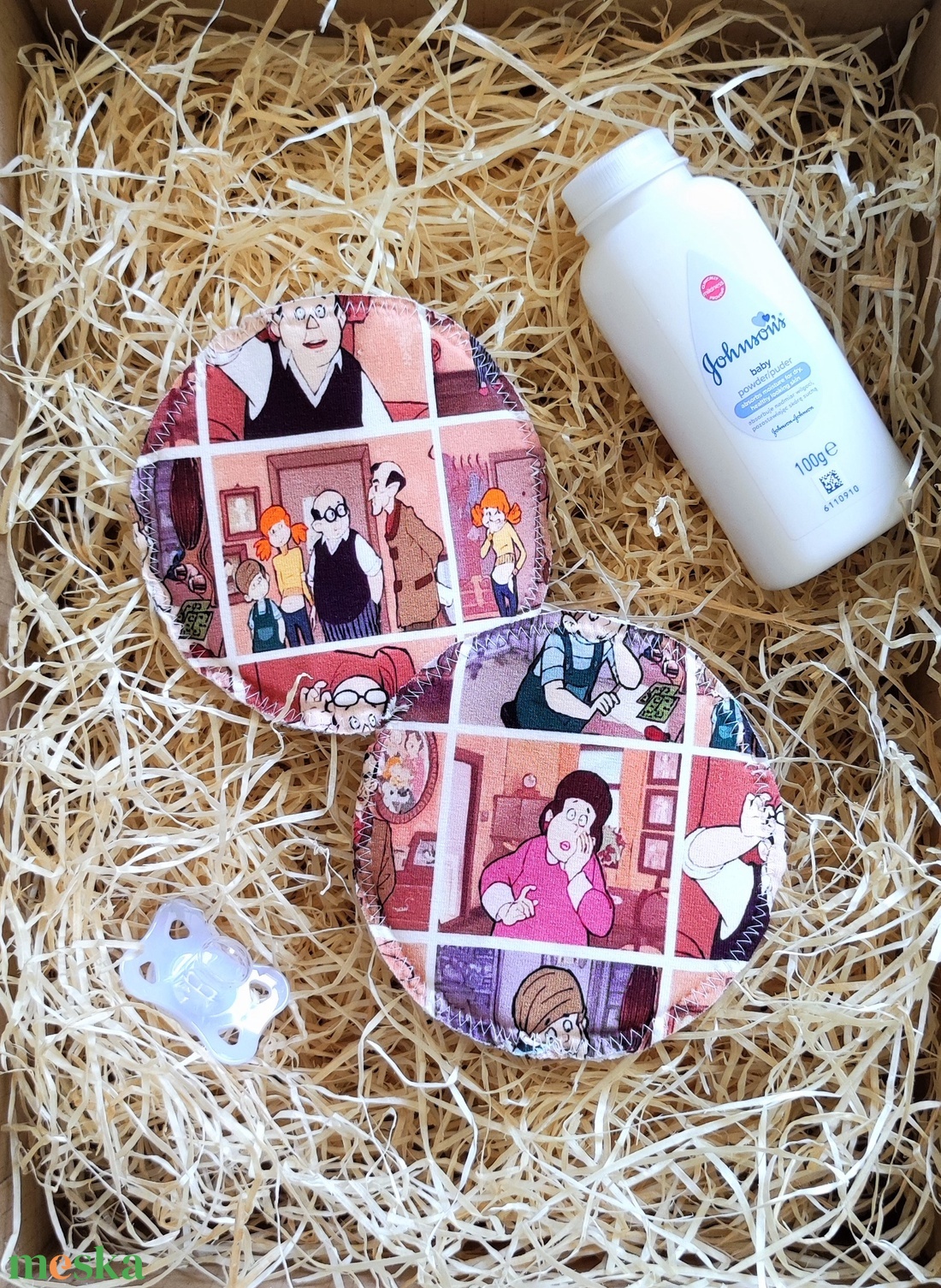 Szoptatós melltartóbetét - Mézga  - szépségápolás - intim higiénia - intimbetét - Meska.hu