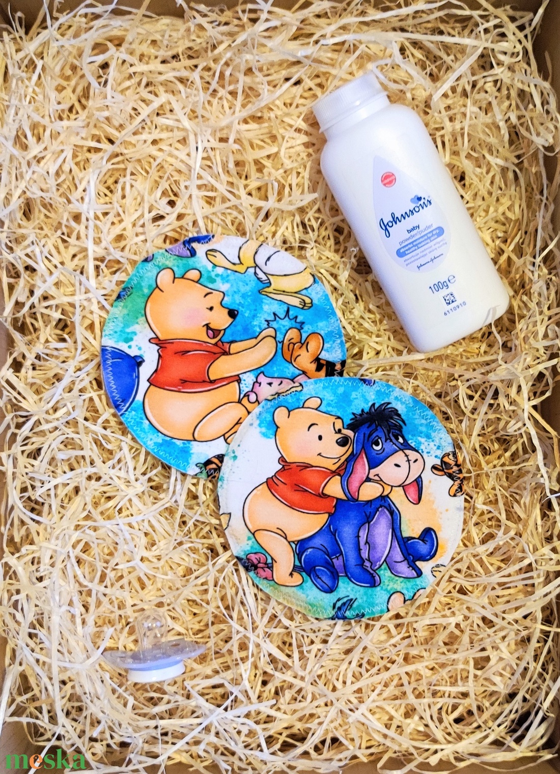 Szoptatós melltartóbetét - Micimackó - szépségápolás - intim higiénia - intimbetét - Meska.hu