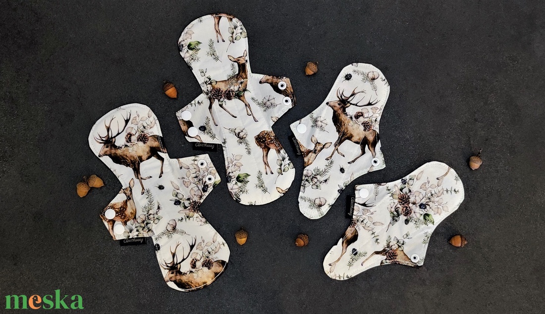 Mosható betét - Szarvas - szépségápolás - intim higiénia - intimbetét - Meska.hu