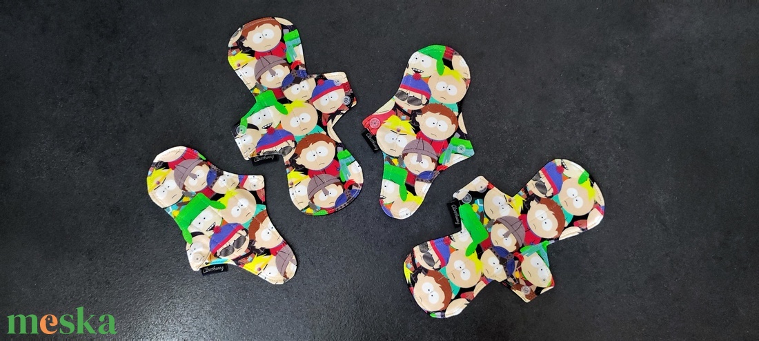 Mosható betét - SouthPark - szépségápolás - intim higiénia - intimbetét - Meska.hu