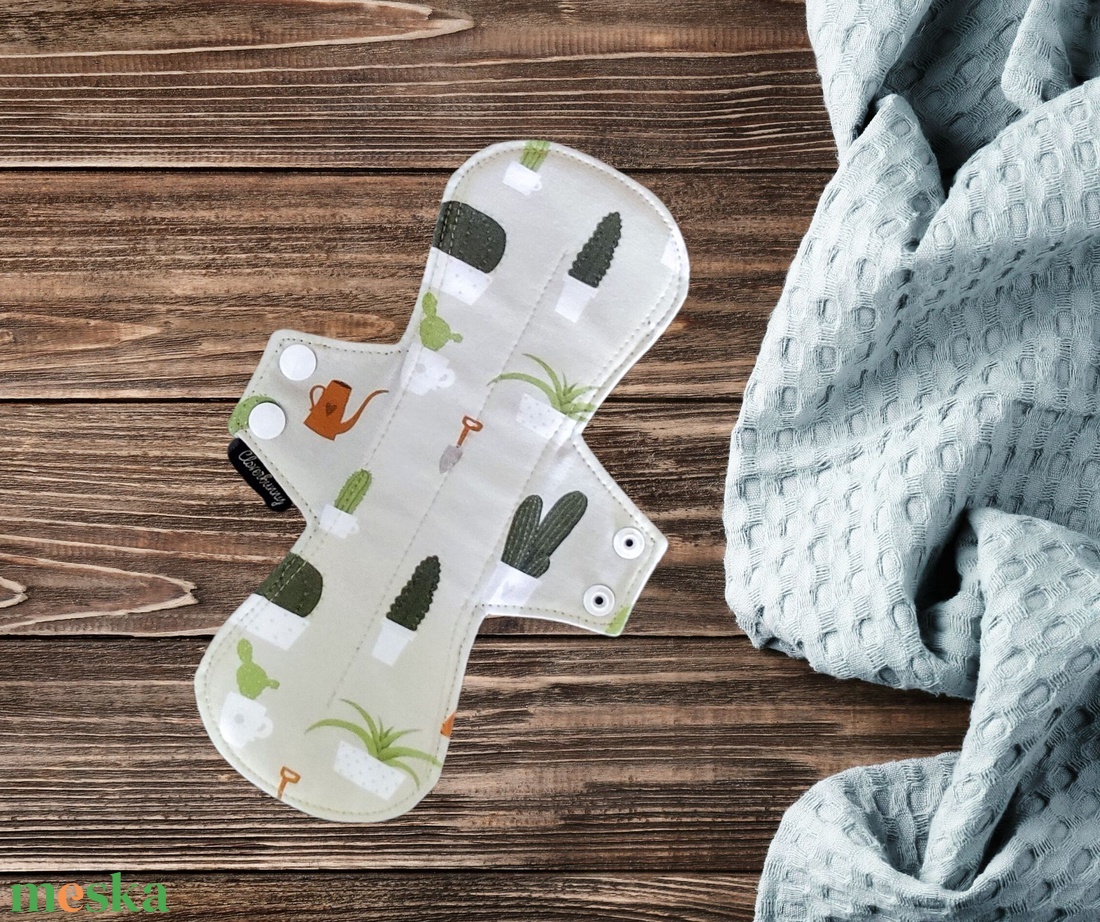 Kaktusz - Mosibetét - szépségápolás - intim higiénia - intimbetét - Meska.hu