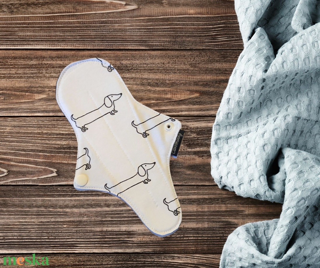 Fehér kutyus - Tanga betét - szépségápolás - intim higiénia - intimbetét - Meska.hu