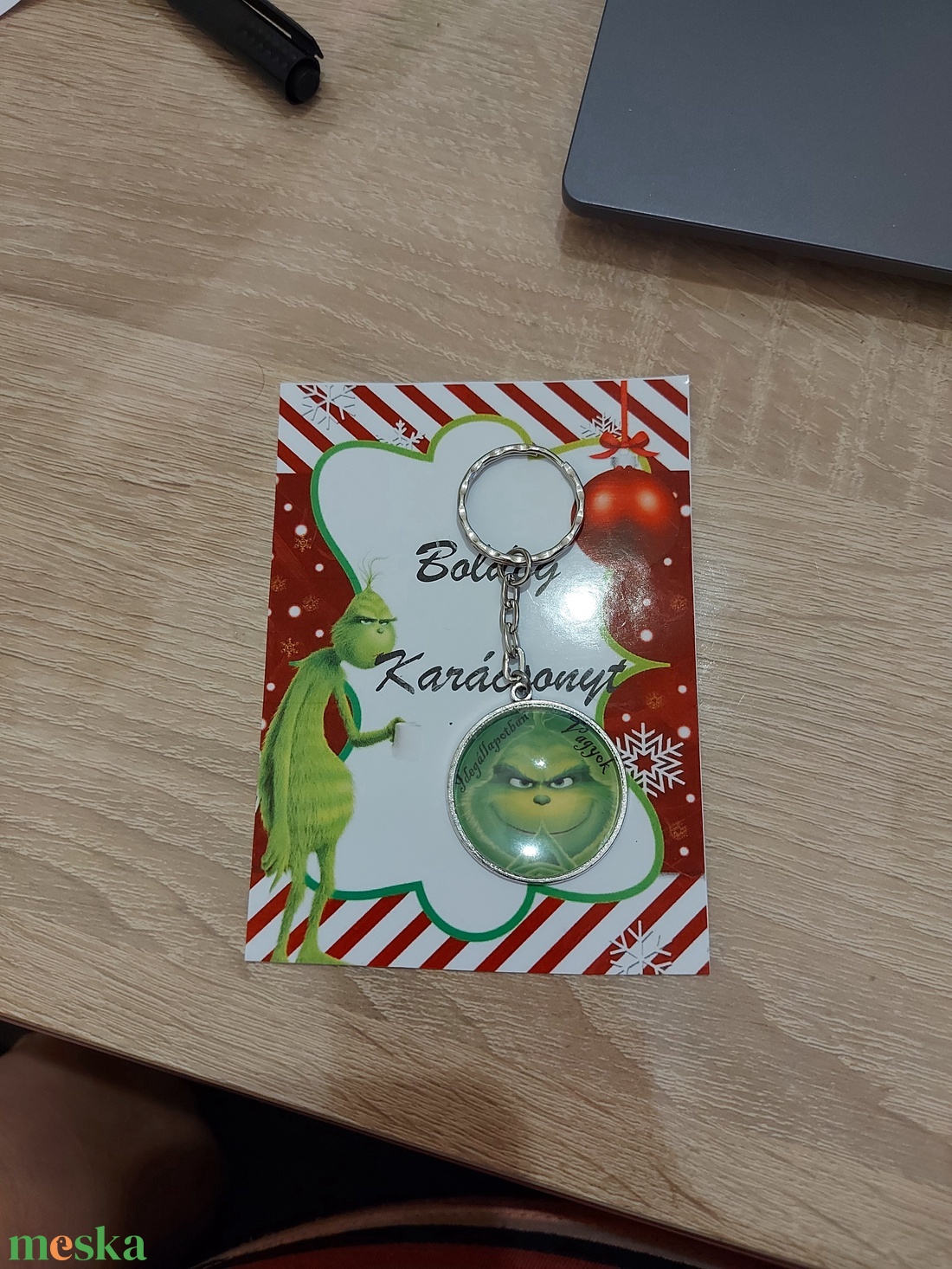 Grincs kulcstartó  - táska & tok - kulcstartó & táskadísz - kulcstartó - Meska.hu