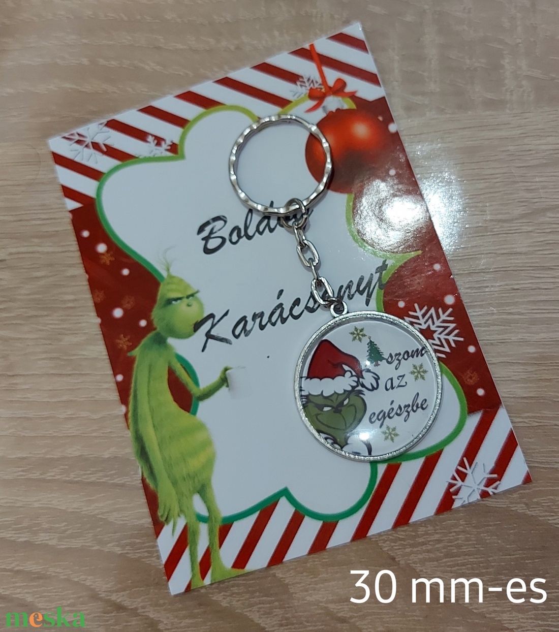 Grincs kulcstartó  - táska & tok - kulcstartó & táskadísz - kulcstartó - Meska.hu