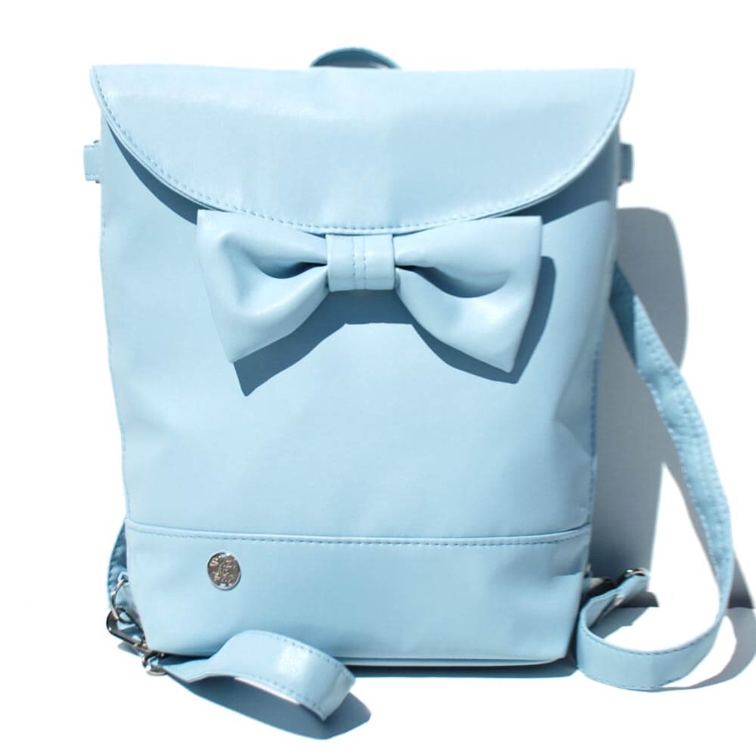 SuziartBag Világoskék masnis kisméretű 2in1 hátizsák - táska & tok - kézitáska & válltáska - válltáska - Meska.hu SuziartBag Világoskék masnis kisméretű 2in1 hátizsák - táska & tok - kézitáska & válltáska - válltáska - Meska.hu