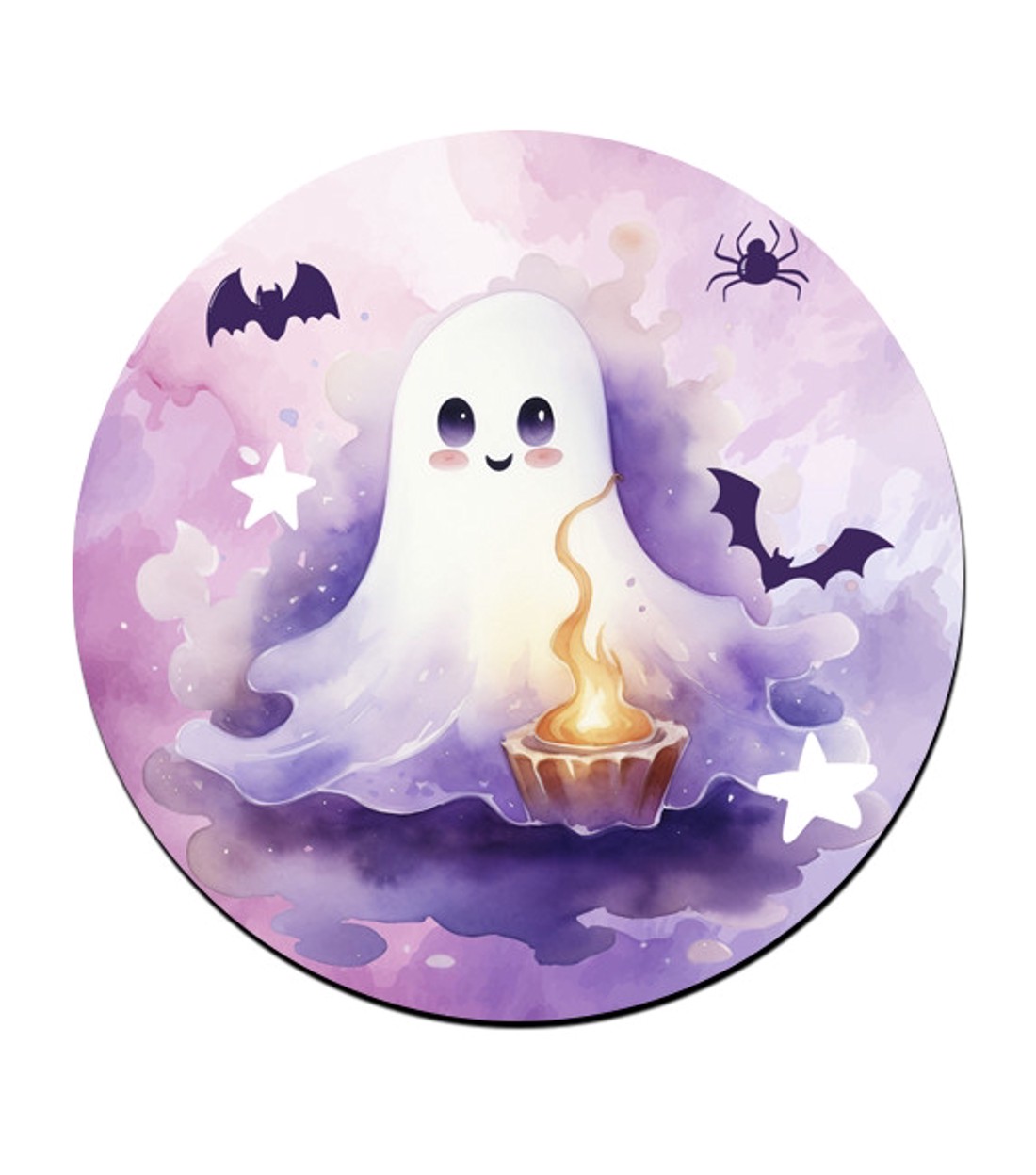 Halloween Szellem mintás bögre alátét - otthon & életmód - dekoráció - halloween - halloweeni dekoráció - Meska.hu