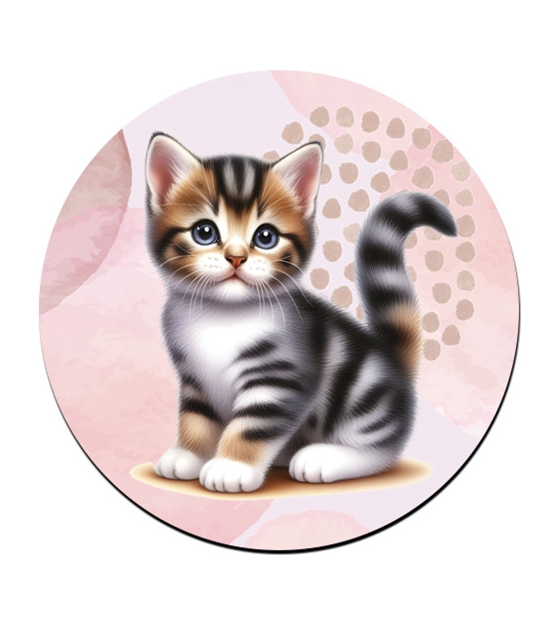 Tündéri cirmos cicus mintás bögre alátét -  - Meska.hu