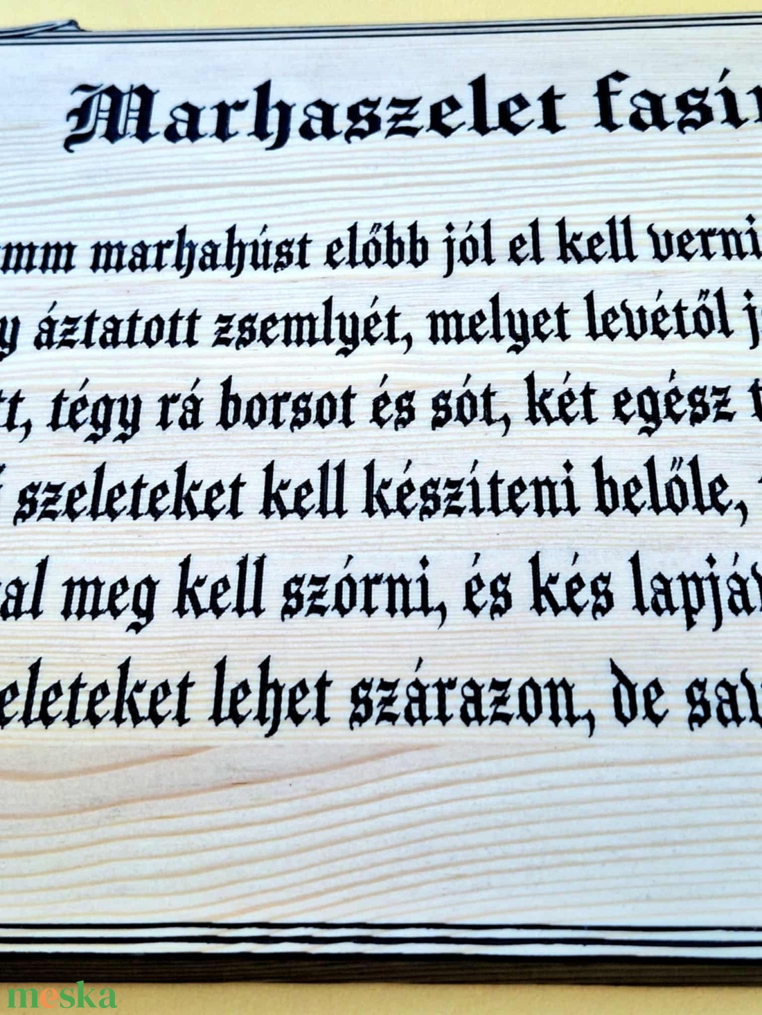 Marhaszelet fasírozva 1876-ból - karácsony - karácsonyi sütés-főzés - Meska.hu