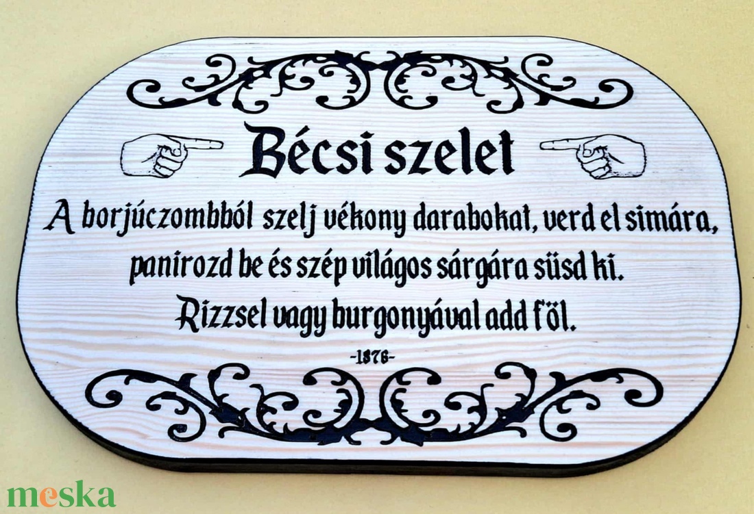 Bécsi szelet 1876-ból - karácsony - karácsonyi sütés-főzés - Meska.hu
