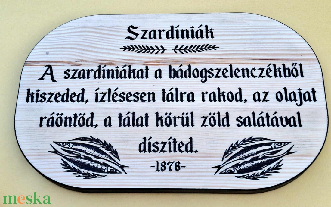 Szardíniák 1876-ból - karácsony - karácsonyi sütés-főzés - Meska.hu