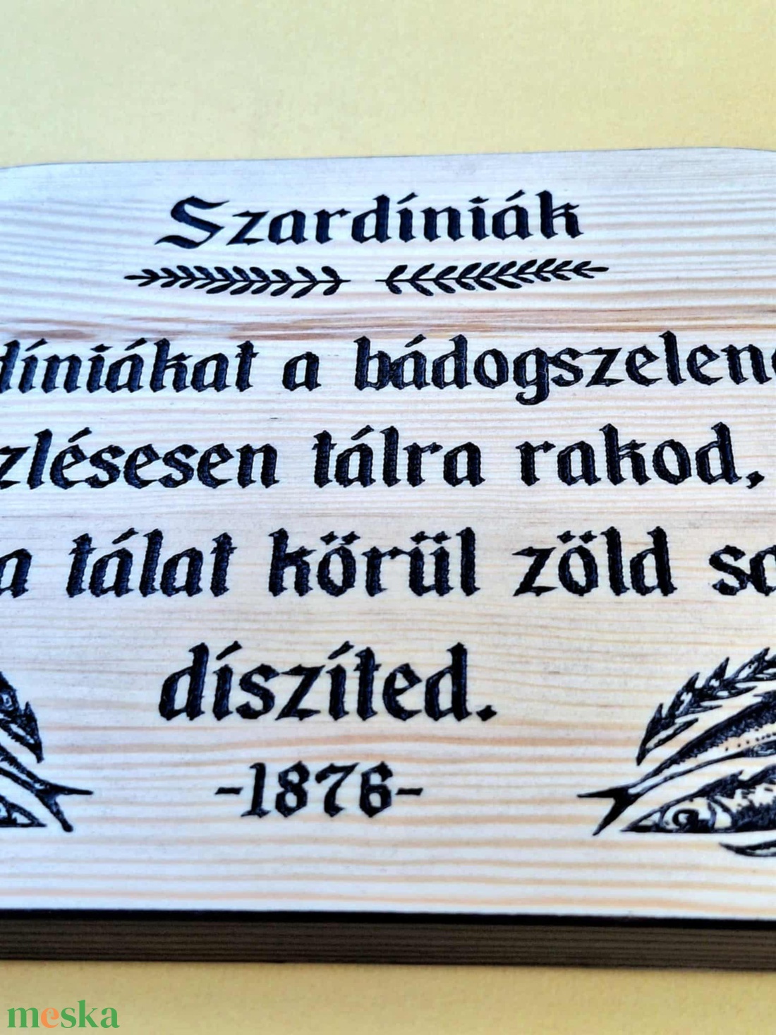 Szardíniák 1876-ból - karácsony - karácsonyi sütés-főzés - Meska.hu