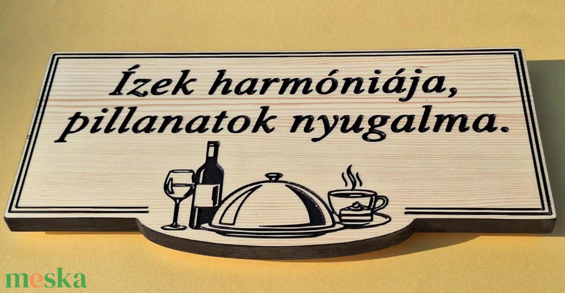 Ízek harmóniája, pillanatok nyugalma. - otthon & életmód - dekoráció - fali és függő dekoráció - falra akasztható dekor - Meska.hu