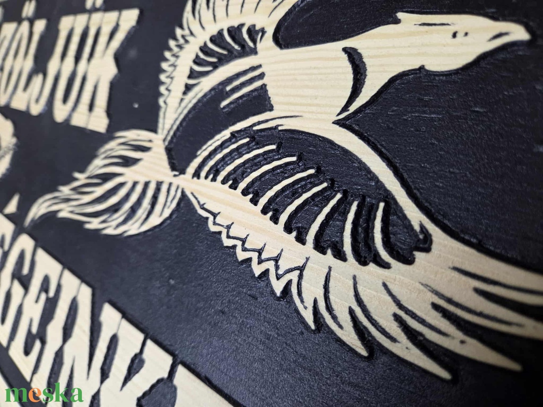 Üdvözöljük Vendégeinket  - otthon & életmód - dekoráció - fali és függő dekoráció - felirat - Meska.hu