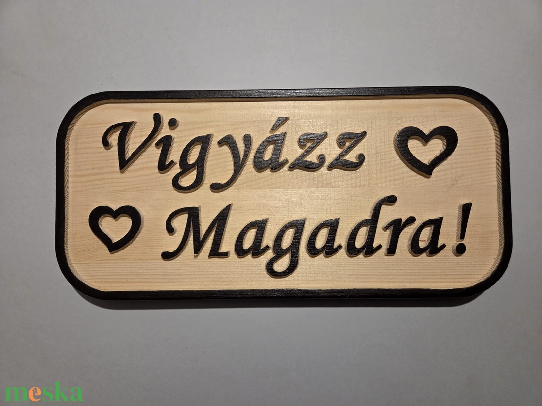 Vigyázz magadra! - otthon & életmód - dekoráció - fali és függő dekoráció - falra akasztható dekor - Meska.hu