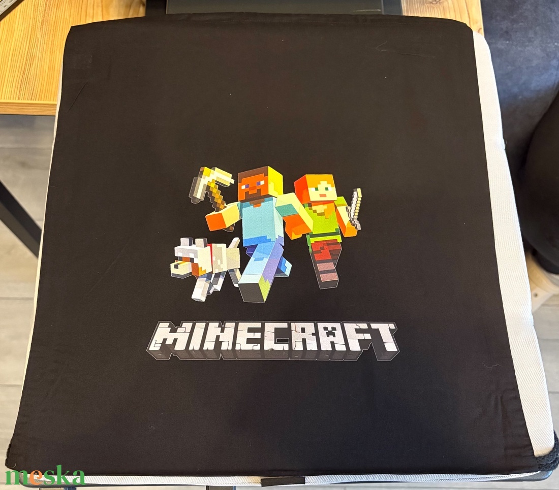 Minecraft Pamut Gyermek Tornazsák - táska & tok - hátizsák - tornazsák, gymbag - Meska.hu