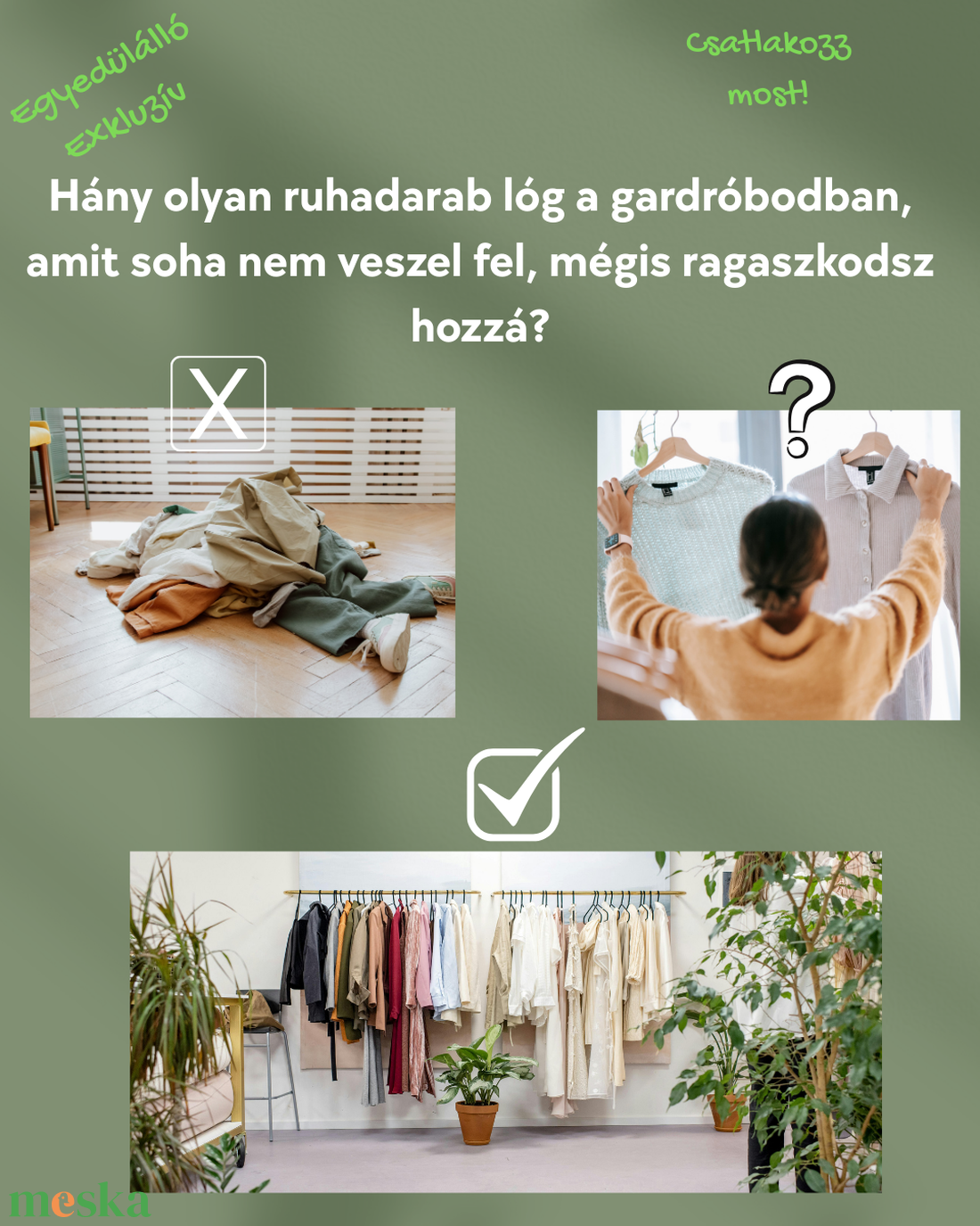 Gardrób Detox  26 oldalas útmutató a stílusod felszabadításához. Önismeret  és rend a ruhatárban (PDF) - könyv & zene - könyv - Meska.hu