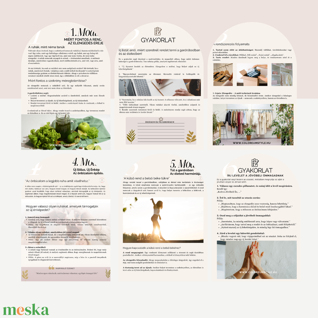 Gardrób Detox  26 oldalas útmutató a stílusod felszabadításához. Önismeret  és rend a ruhatárban (PDF) - könyv & zene - könyv - Meska.hu