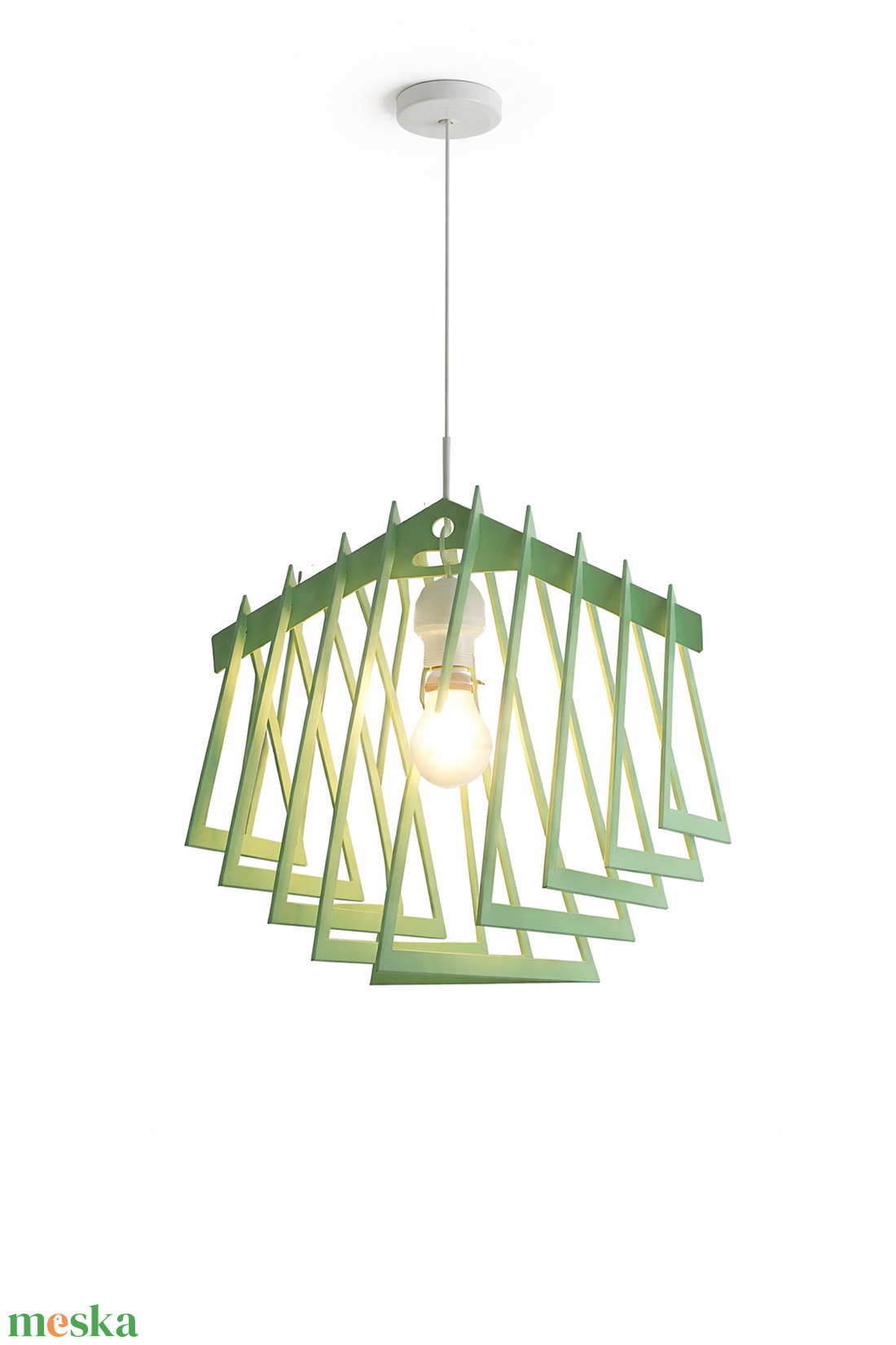 Háromszöglámpa - Bermuda - otthon & életmód - lámpa - mennyezeti lámpa - Meska.hu