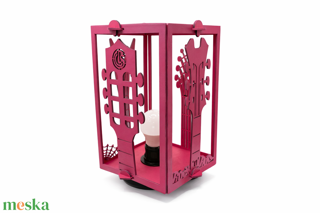 Gitárlámpa - Rock'n Light - Asztali fény - otthon & életmód - lámpa - hangulatlámpa - Meska.hu