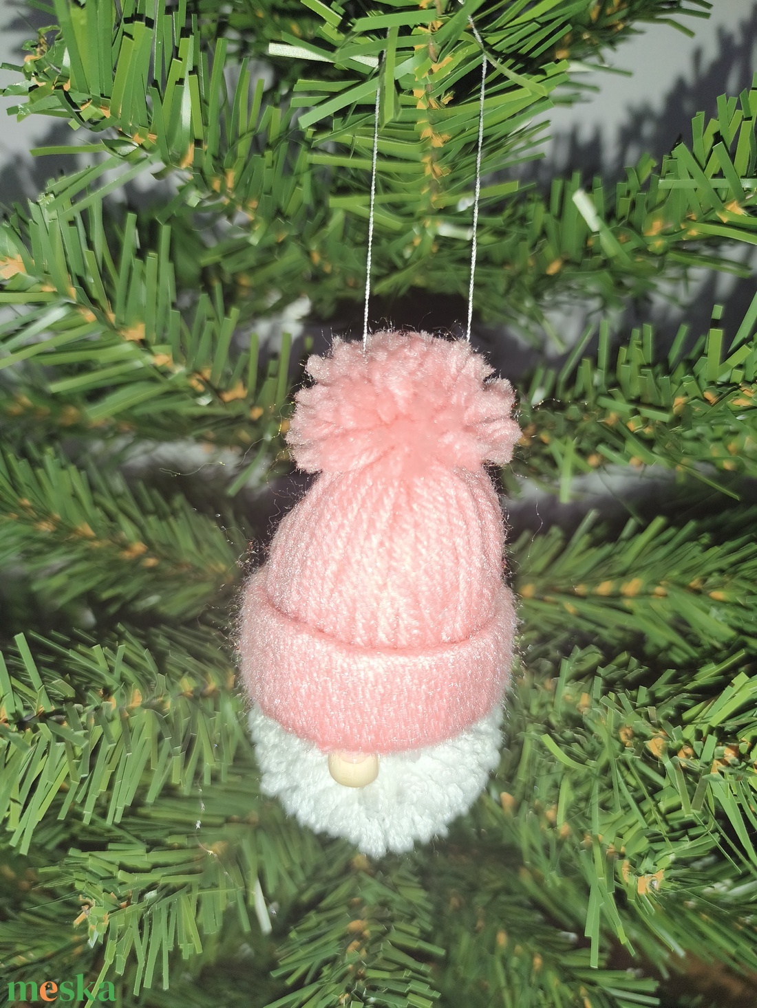 Kézzel készült manó dísz - karácsony - karácsonyi lakásdekoráció - karácsonyfadíszek - Meska.hu