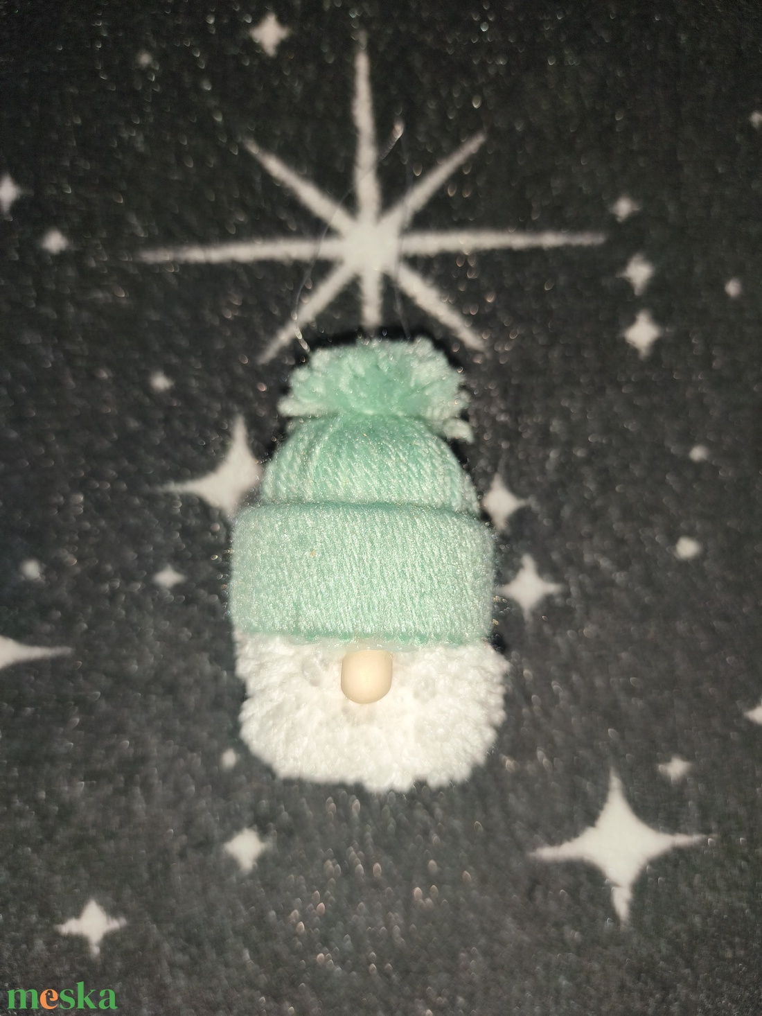 Kézzel készült manó dísz - karácsony - karácsonyi lakásdekoráció - karácsonyfadíszek - Meska.hu