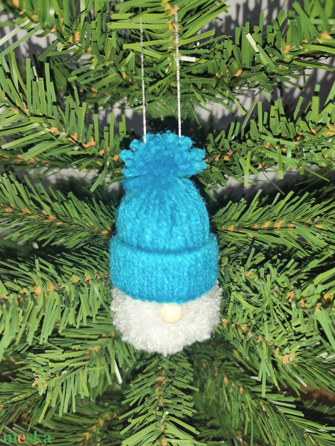 Kézzel készült manó dísz - karácsony - karácsonyi lakásdekoráció - karácsonyfadíszek - Meska.hu