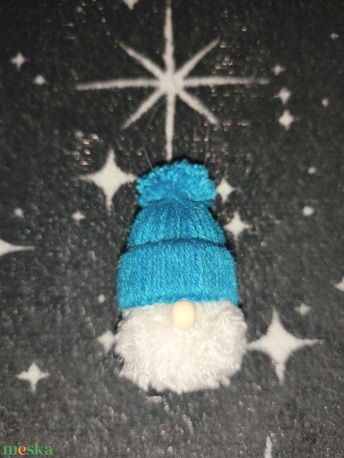 Kézzel készült manó dísz - karácsony - karácsonyi lakásdekoráció - karácsonyfadíszek - Meska.hu