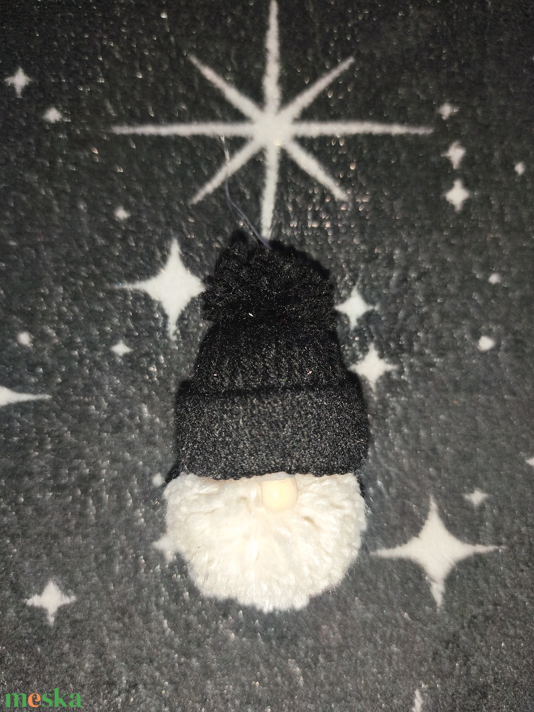 Kézzel készült manó dísz - karácsony - karácsonyi lakásdekoráció - karácsonyfadíszek - Meska.hu