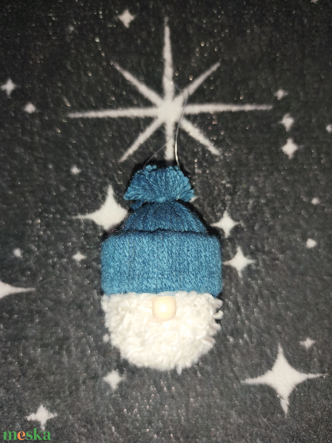 Kézzel készült manó dísz - karácsony - karácsonyi lakásdekoráció - karácsonyfadíszek - Meska.hu