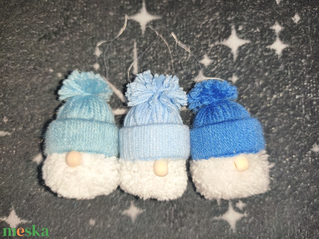 Kézzel készült manó dísz - karácsony - karácsonyi lakásdekoráció - karácsonyfadíszek - Meska.hu