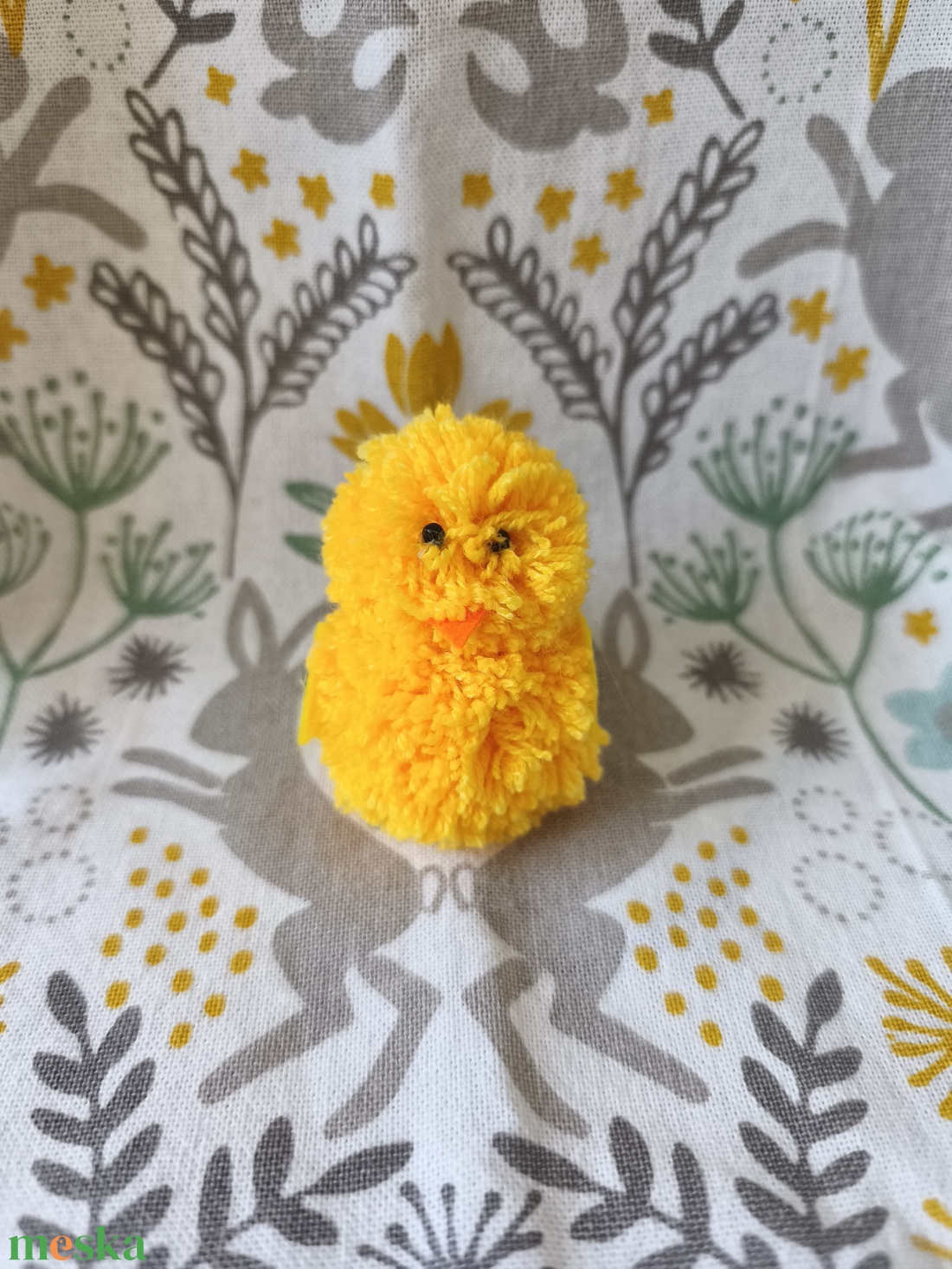 Húsvéti csibe dekoráció  - ünnepi díszek, dekorációk - húsvéti díszek és dekorációk - húsvéti asztaldíszek - Meska.hu